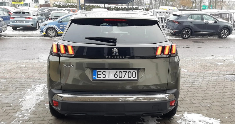 Peugeot 3008 cena 86900 przebieg: 44294, rok produkcji 2019 z Konin małe 254